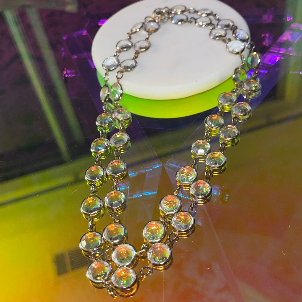🎁Clear Stone Layered Necklace